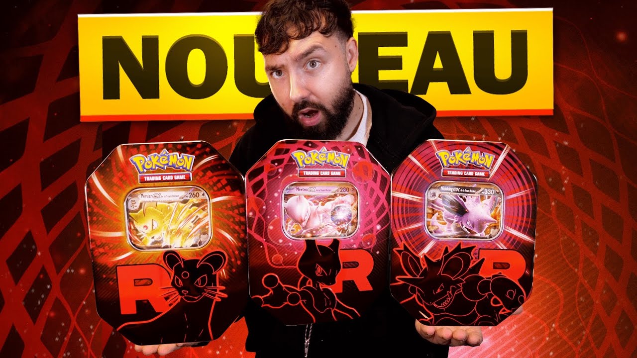 EXCLUE ! OUVERTURE DES 3 POKEBOX TEAM ROCKET FR ! 