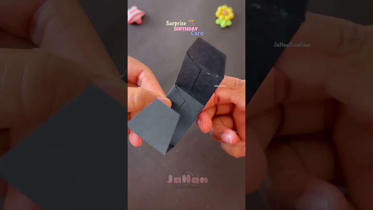 Unique surprise birthday card 💖🎊 