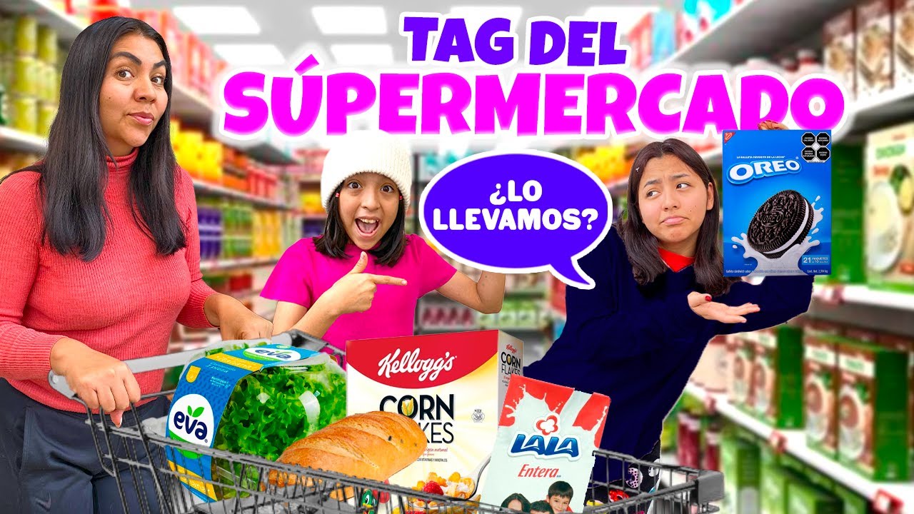 TAG DEL SUPERMERCADO CON MAMÁ YADI🛒 lYadeli Merlin🤍