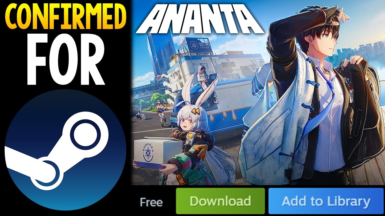 КРУПНАЯ БЕСПЛАТНАЯ ИГРА ПОДТВЕРЖДЕНА ДЛЯ STEAM &mdash; ANANTA ВЫХОДИТ В STEAM!
