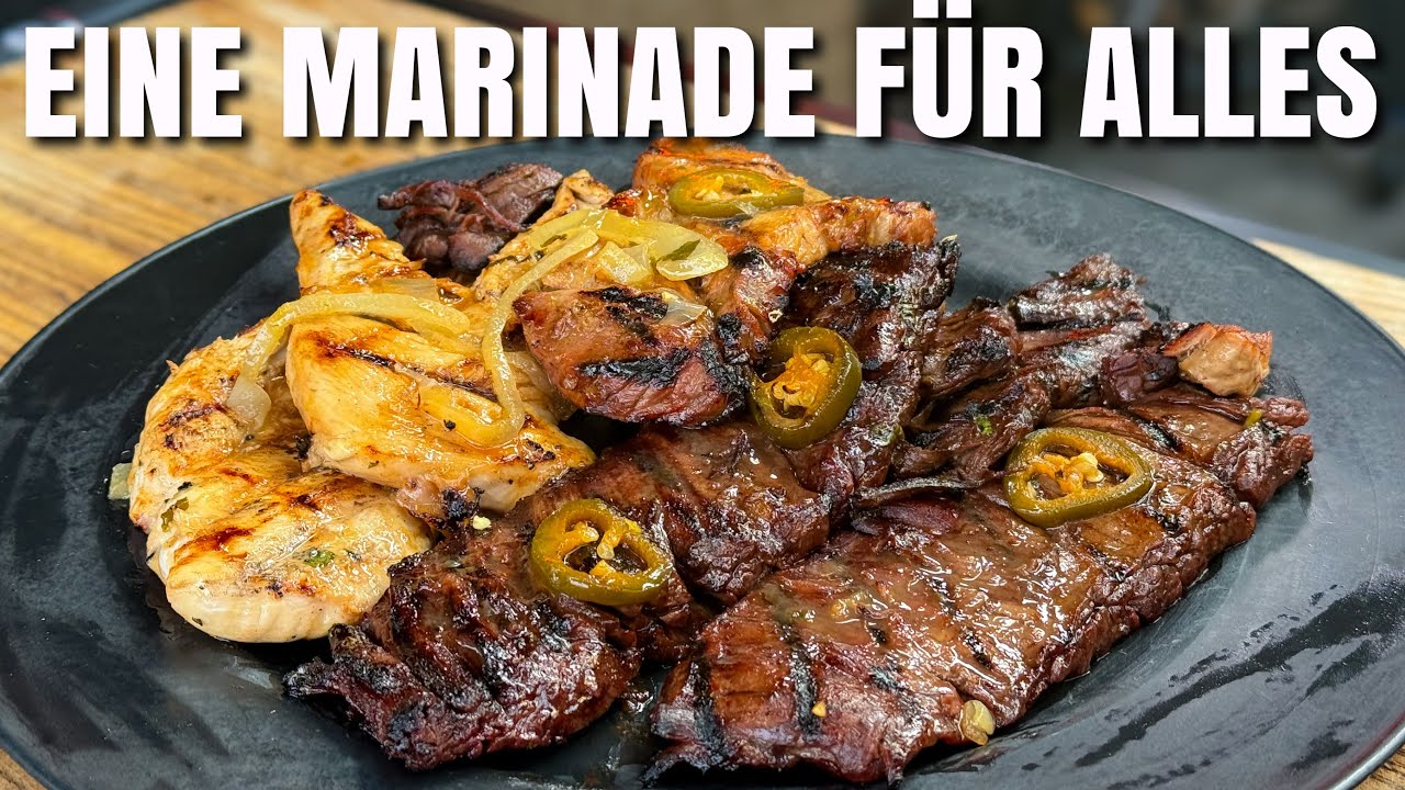 Die EINZIGE Marinade, die du für jedes Fleisch brauchst!