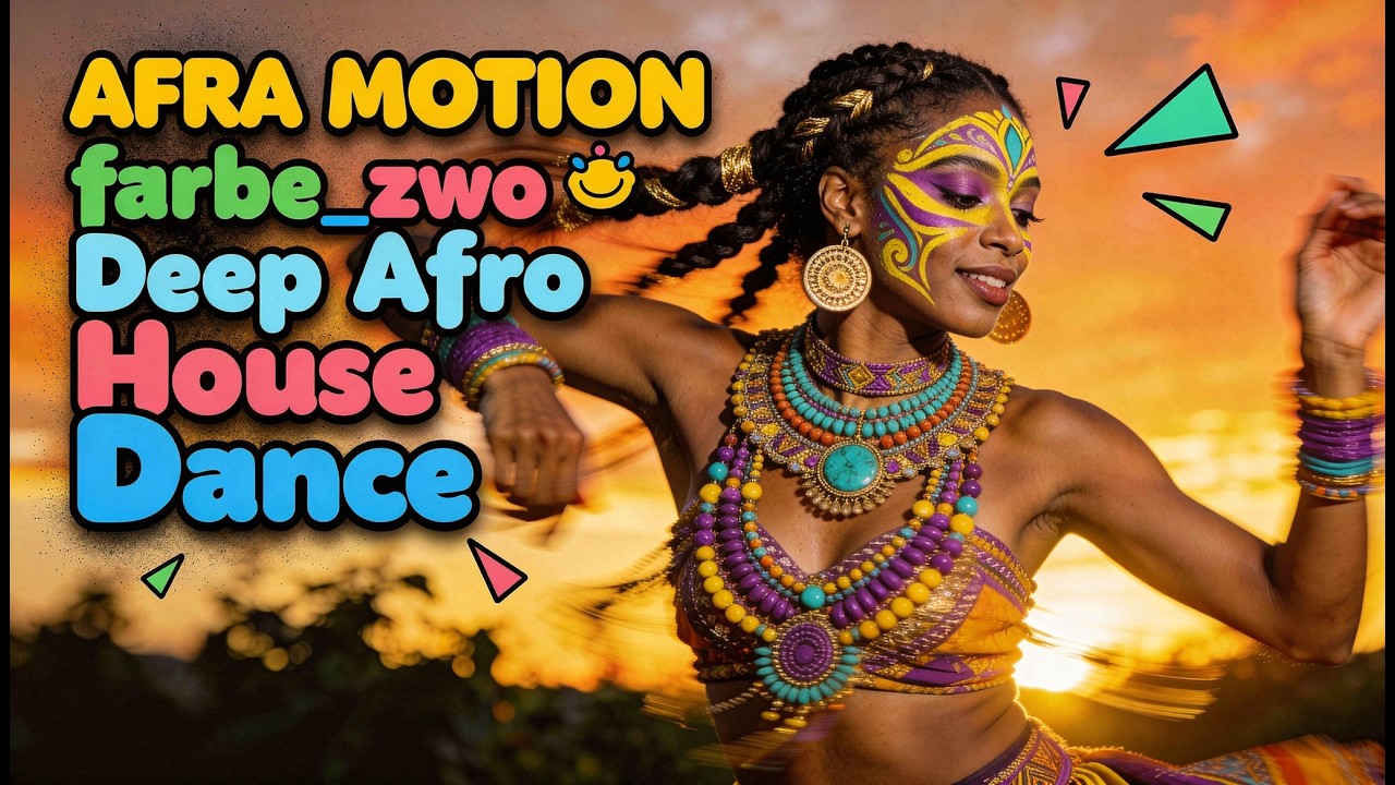 AFRA MOTION – farbe_zwo 🎨 | Deep Afro House Dance
