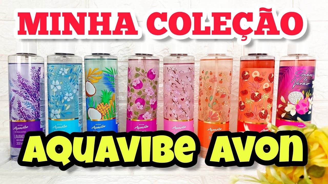 COLÔNIAS AQUAVIBE DA AVON - PERFUME BOM E BARATO POR MENOS DE 30 REAIS