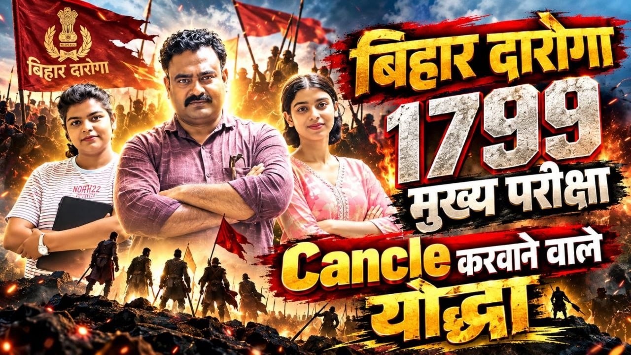 बिहार दारोगा 1799 मेन्स कैंसिल 🔥 योद्धाओं की जीत | BIHAR DAROGA 1799 MAINS CANCEL | GURU RAHMAN SIR