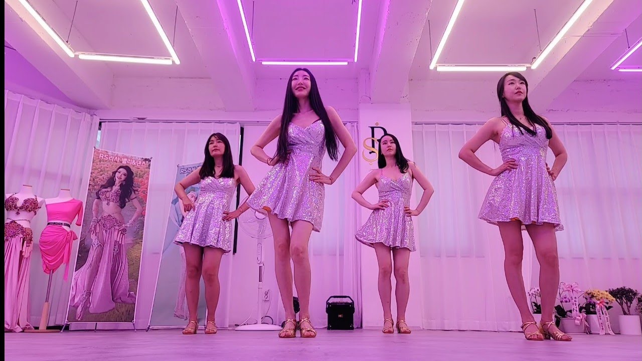 sexbomb linedance 라라쌤과 🩷 오늘도 기분업🫰💙 배터리 충전완료👍💚