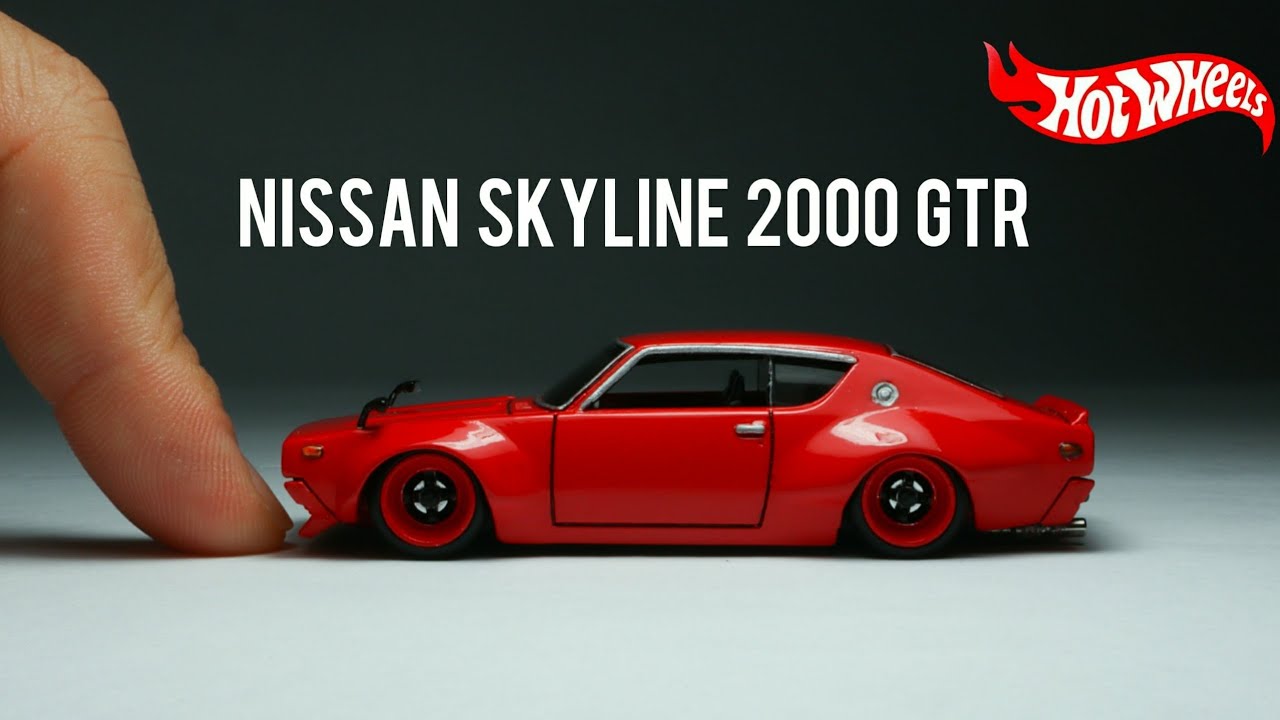 Custom Hotwheels - Nissan Skyline 2000 GT-R Wide body