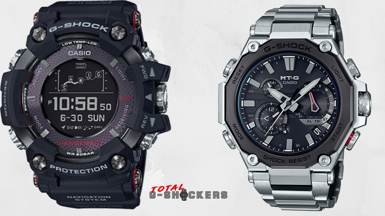 Casio G-Shock Master of G GPRB1000-1 vs Metal Twisted G-Shock  MTGB2000D-1A