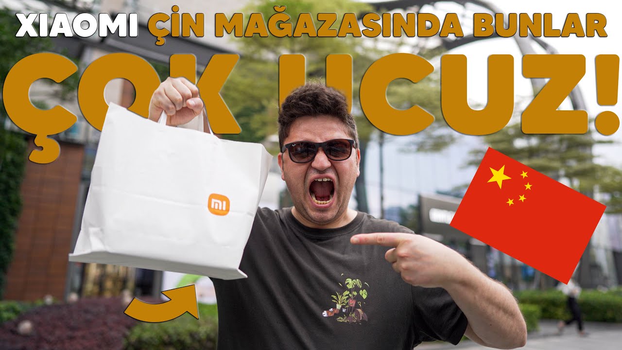 TÜRKİYE'DE BU ÜRÜNLER SATILMIYOR!! / ÇİNDE XIAOMI MAĞAZASINA GİTTİM