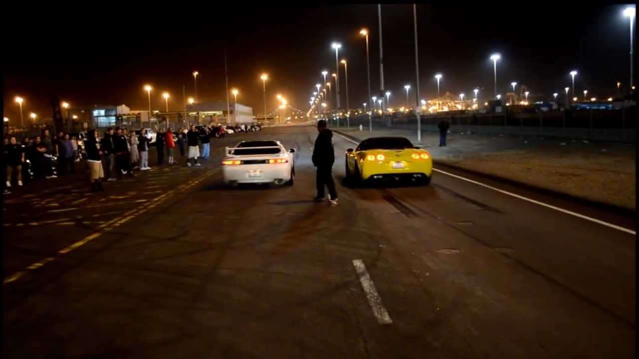 Fanatic's VR4 vs 2010 Corvette with Edelbrock e-force supercharger