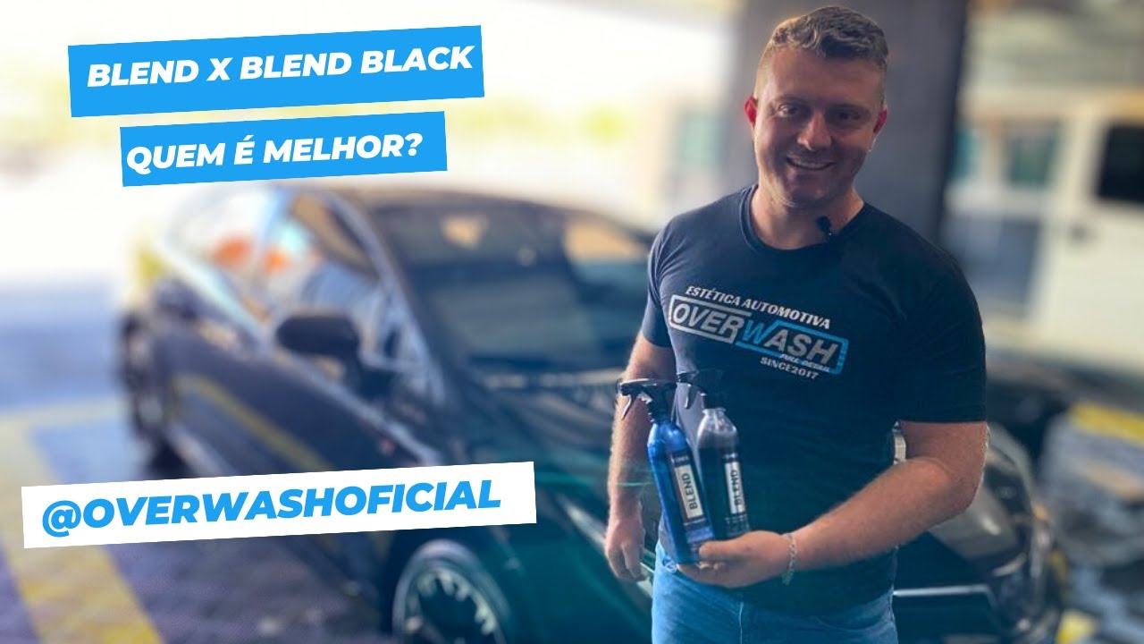 BLEND x BLEND BLACK quem ganhou? | Testamos as 2 e chegamos a conclusão !! | Over Wash testou