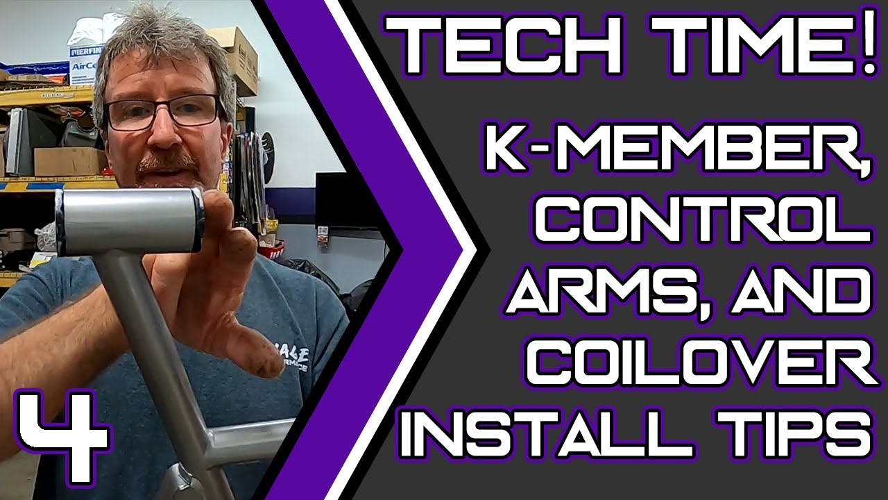 How To Install K-Member, Control Arms, and Coil Overs (Fox Body Suspension) - Tech Time Ep. 4