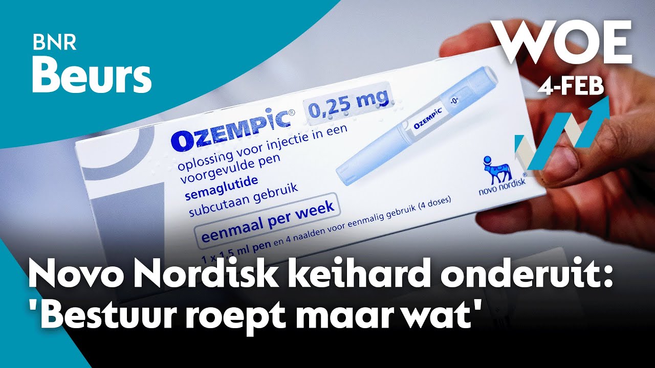 Novo Nordisk verliest w&eacute;&eacute;r en moet naar afvallerseiland | BNR Beurs