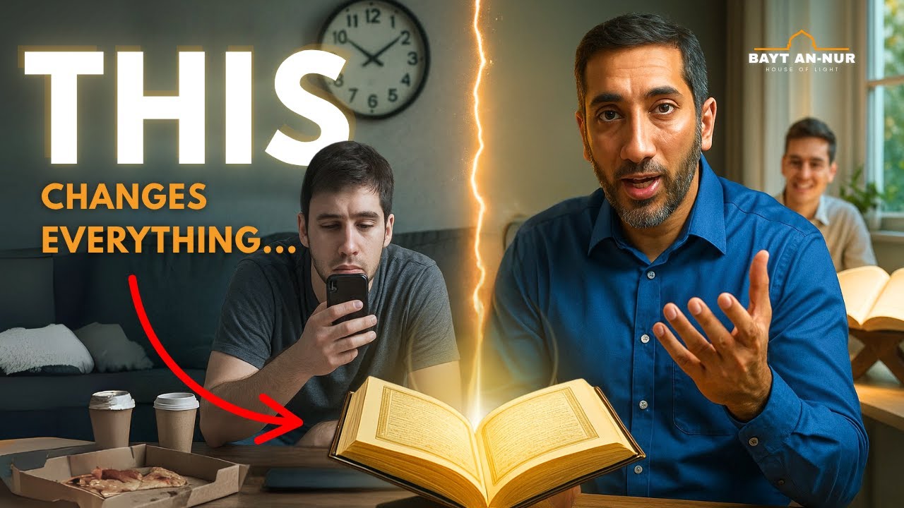 The Quran's 2-Word Cure for Procrastination | Nouman Ali Khan