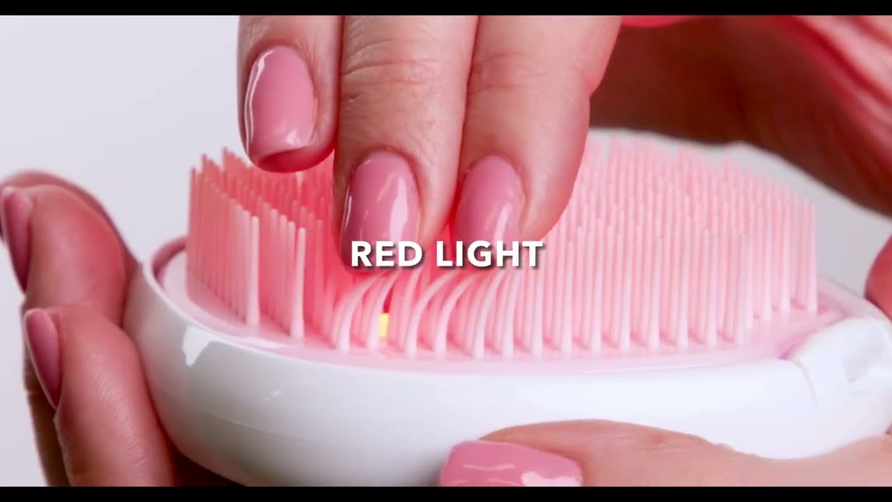 FOREO Flip play Red LED Light Hairbrush