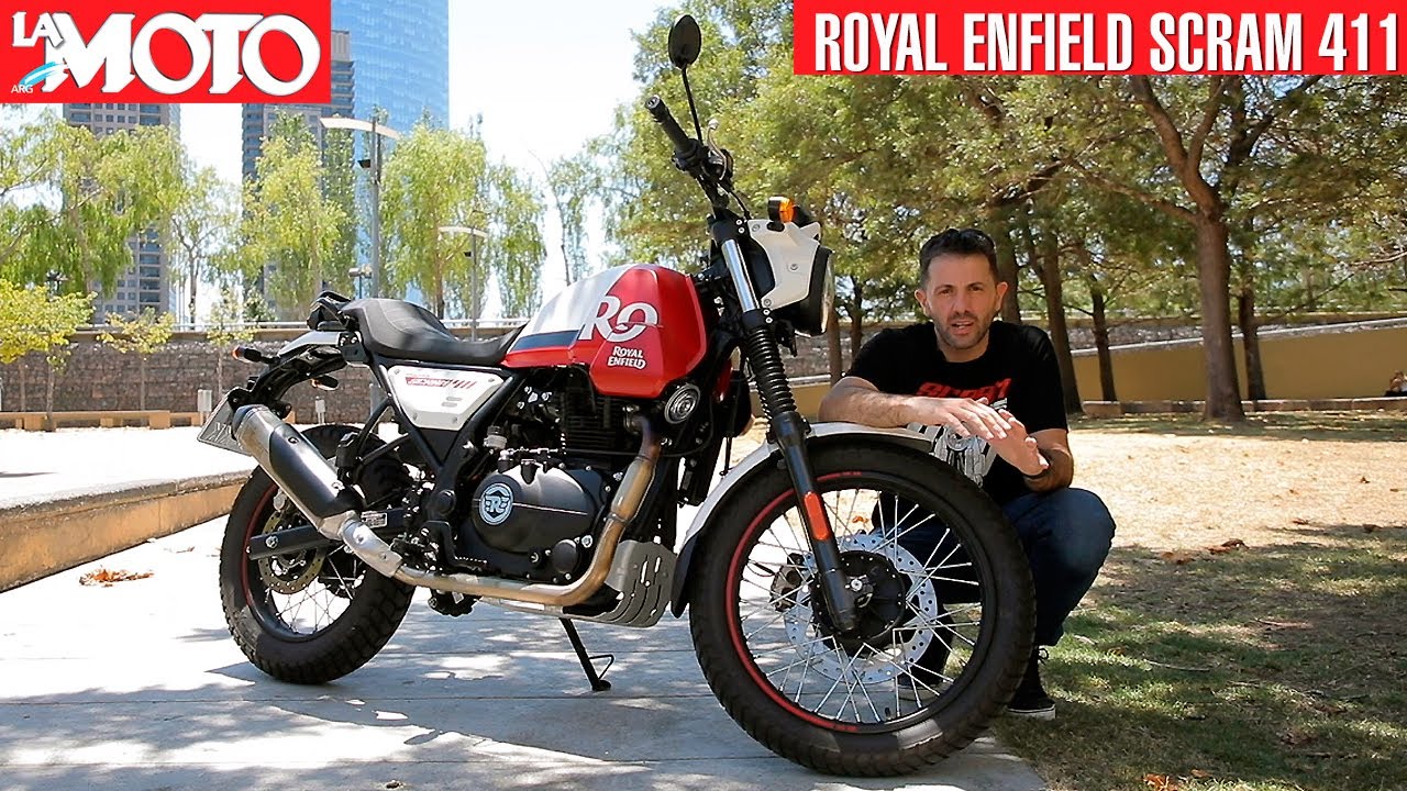 Royal Enfield Scram 411 - Test Ride
