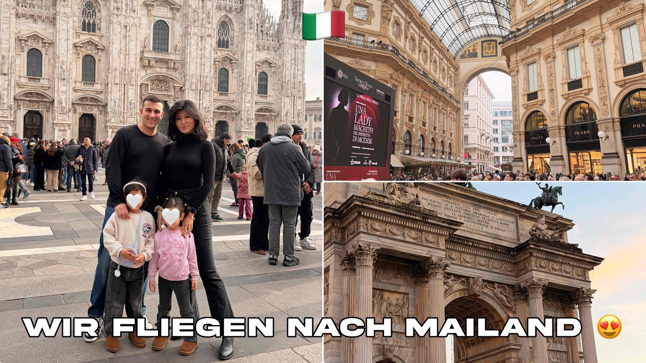 WIR FLIEGEN NACH MAILAND ✈️ | VLOG 🇮🇹