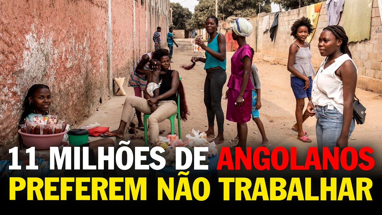 OS JOVENS ANGOLANOS SÃO PREGUIÇOSOS