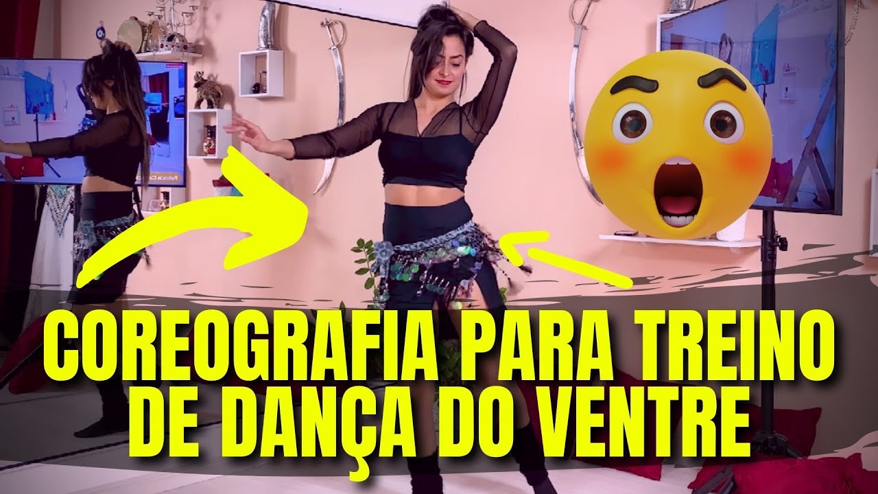 COREOGRAFIA SIMPLES E LINDA - AULA DE DANÇA DO VENTRE - PATRÍCIA CAVALCANTE [ATUALIZADO]