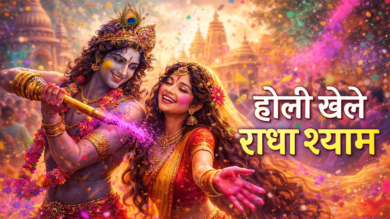 Vrindavan mei holi rap bhajan | Radha Krishna Holi Bhajan 2026
