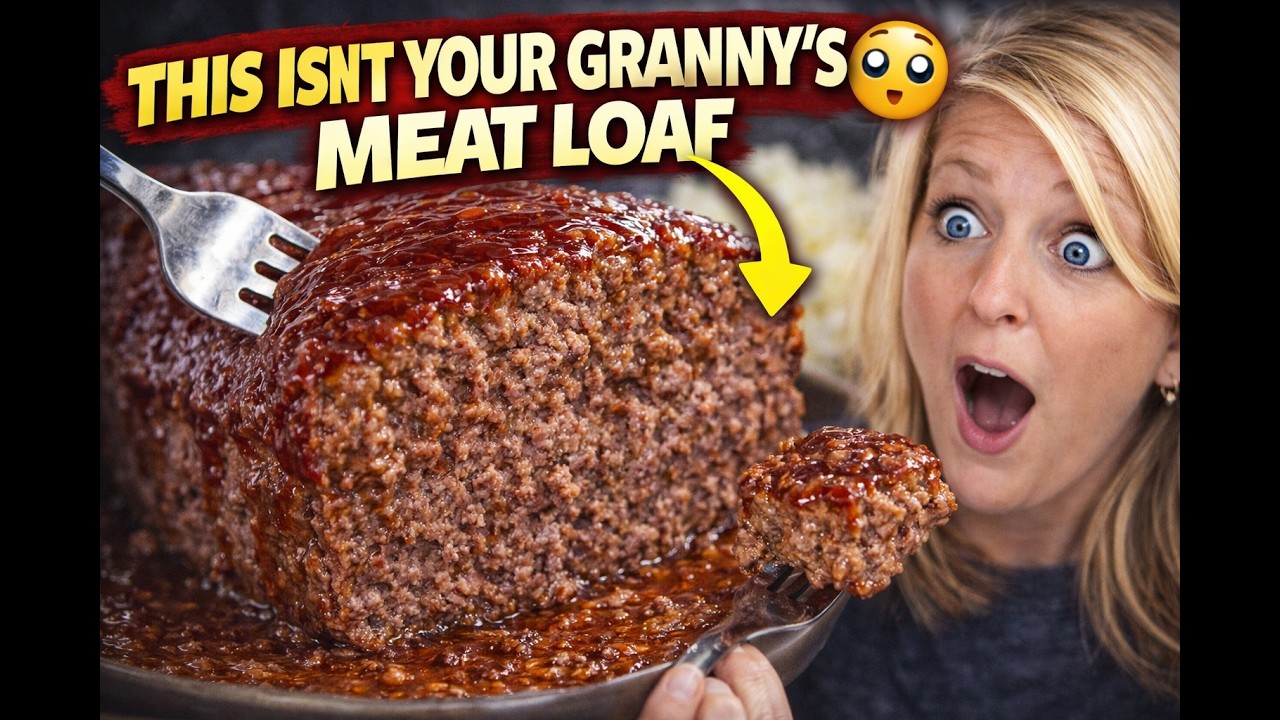This meatloaf is so juicy… I’ll never make it another way 😳