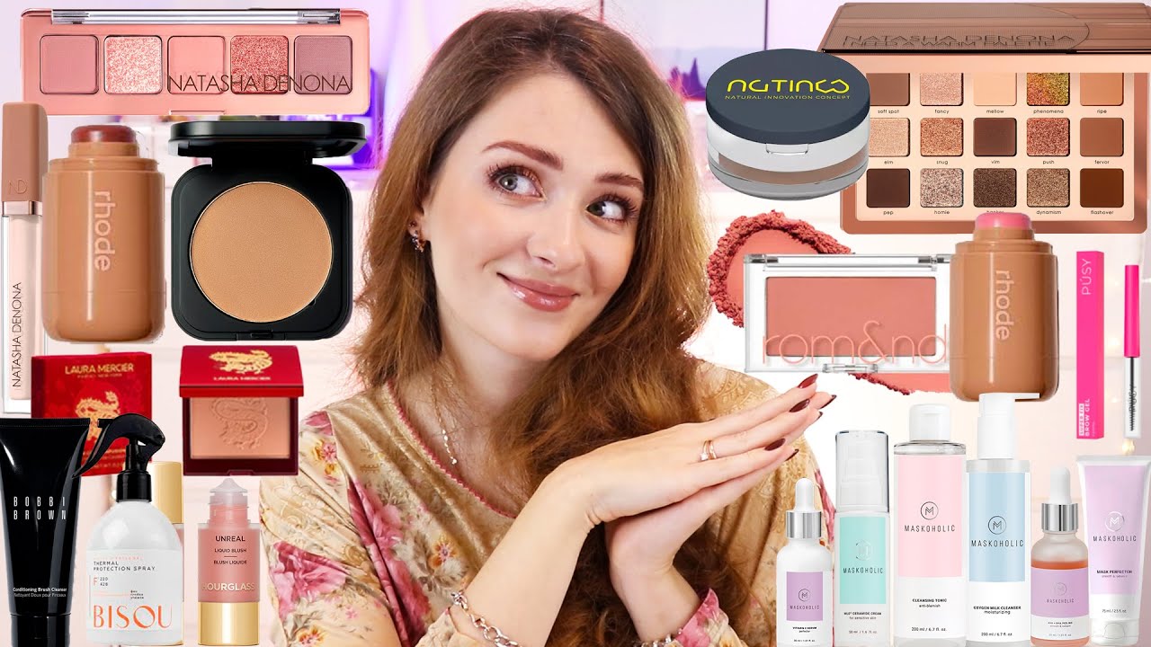 ШИКАРНЫЕ ПОКУПКИ и НОВИНКИ КОСМЕТИКИ! Rhode, Laura Mercier, Natasha Denona, Maskoholic