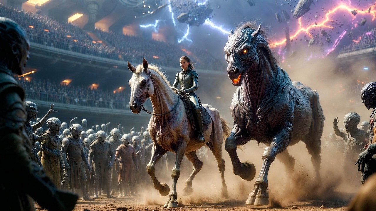 Aliens Rejected This Weak War Horse at Auction — Until a Human Girl Trained HFY | Sci-Fi Story