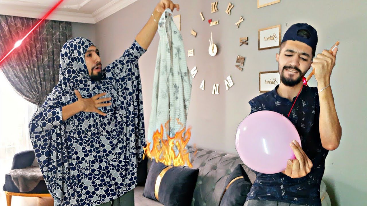 حرقت البيت/الليزر الحارق🧨😱 obada kauoge