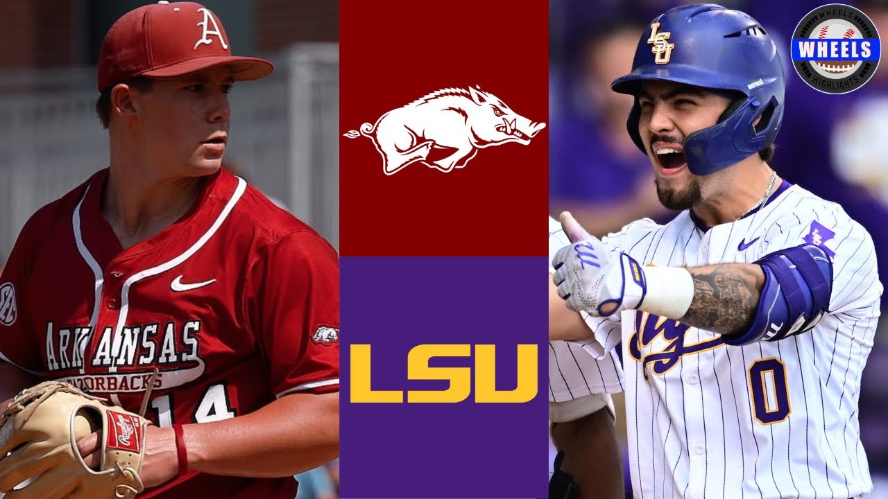 #7 Arkansas vs #3 LSU (G2) | 2025 College Baseball Highlights