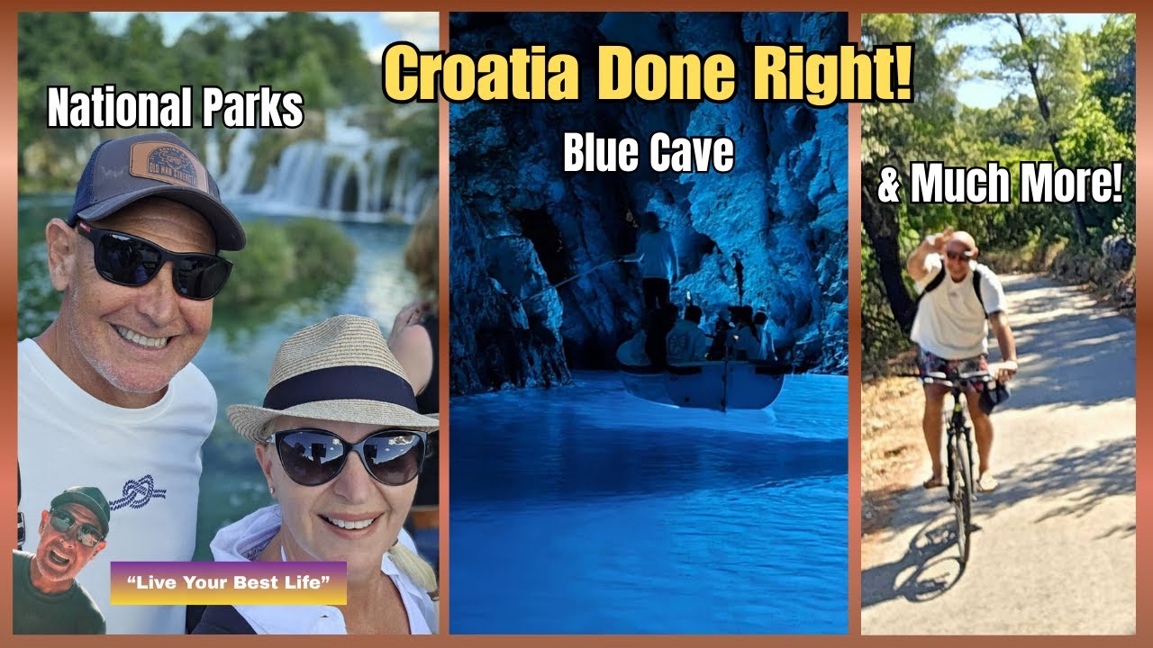 From Blue Caves to Bike Rides & More | Excursions on a Croatian Cruise #croatiatravel