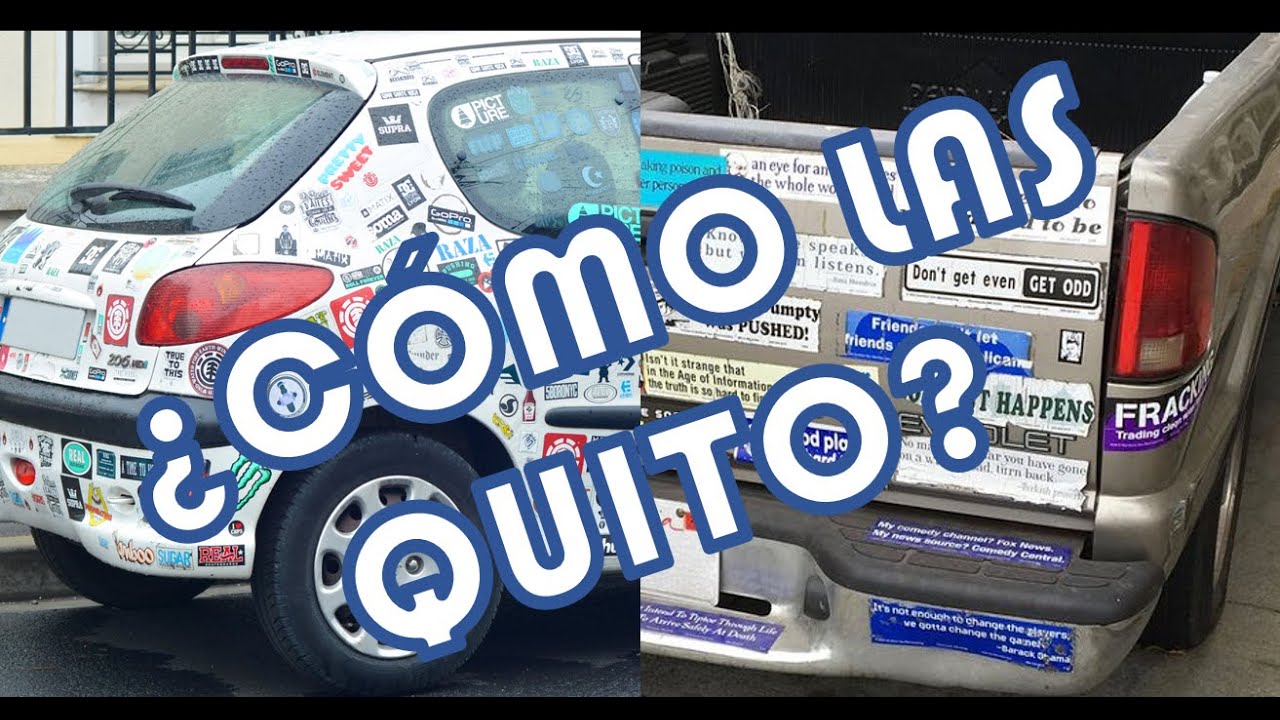 RETIRA LAS ESTAMPAS DE TU AUTO R&Aacute;PIDO Y FACIL