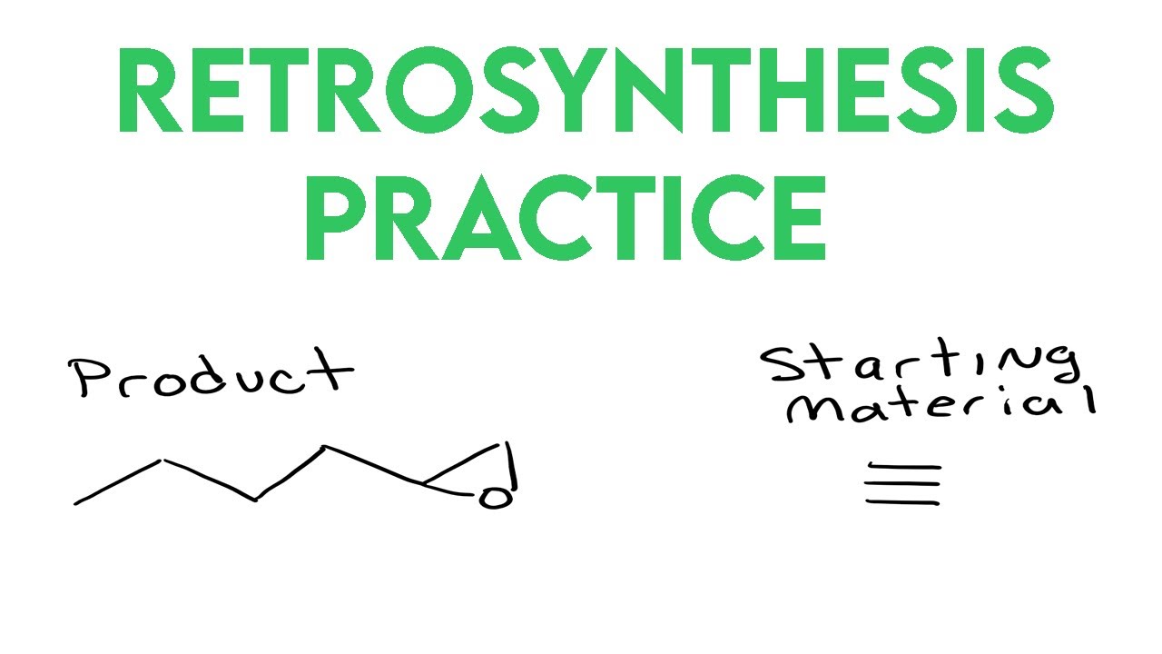 Simple Retrosynthesis Practice Problem Example | Second Year Organic Chemistry