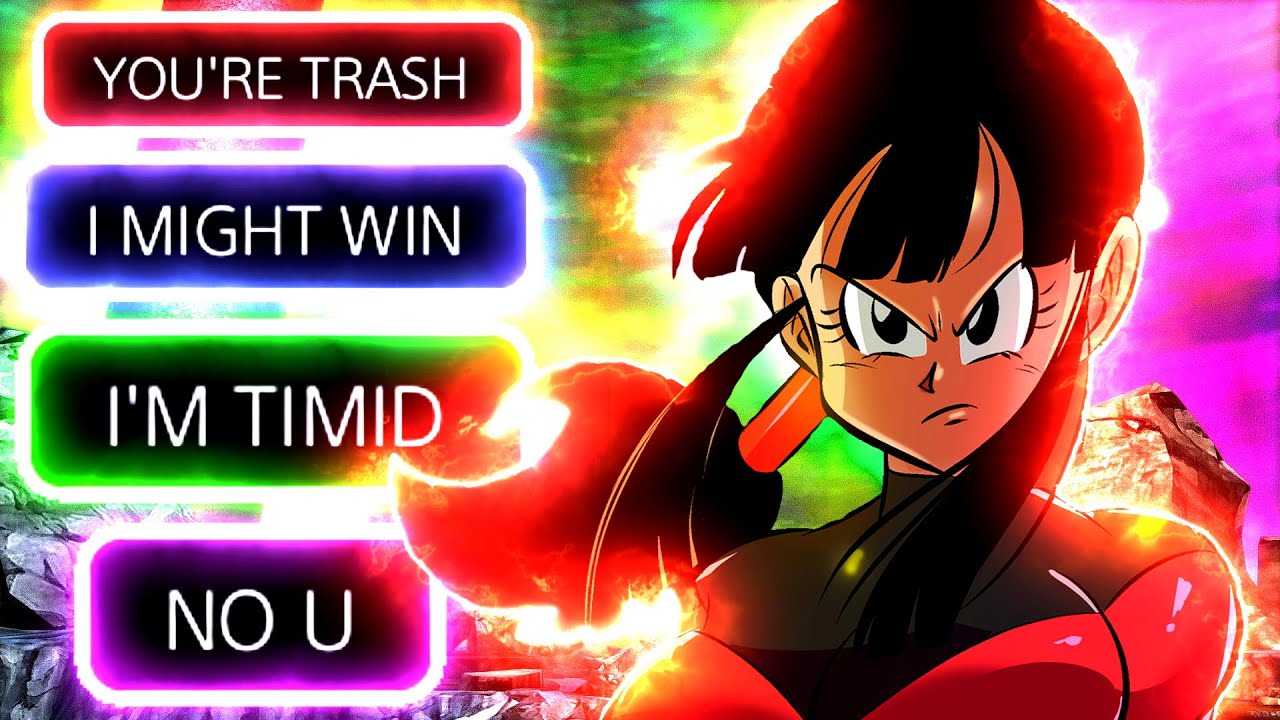 He Said He Can Beat Me With Goku, Broly, Gohan, Vegeta, and Vegito, So I Used Pride Trooper ChiChi