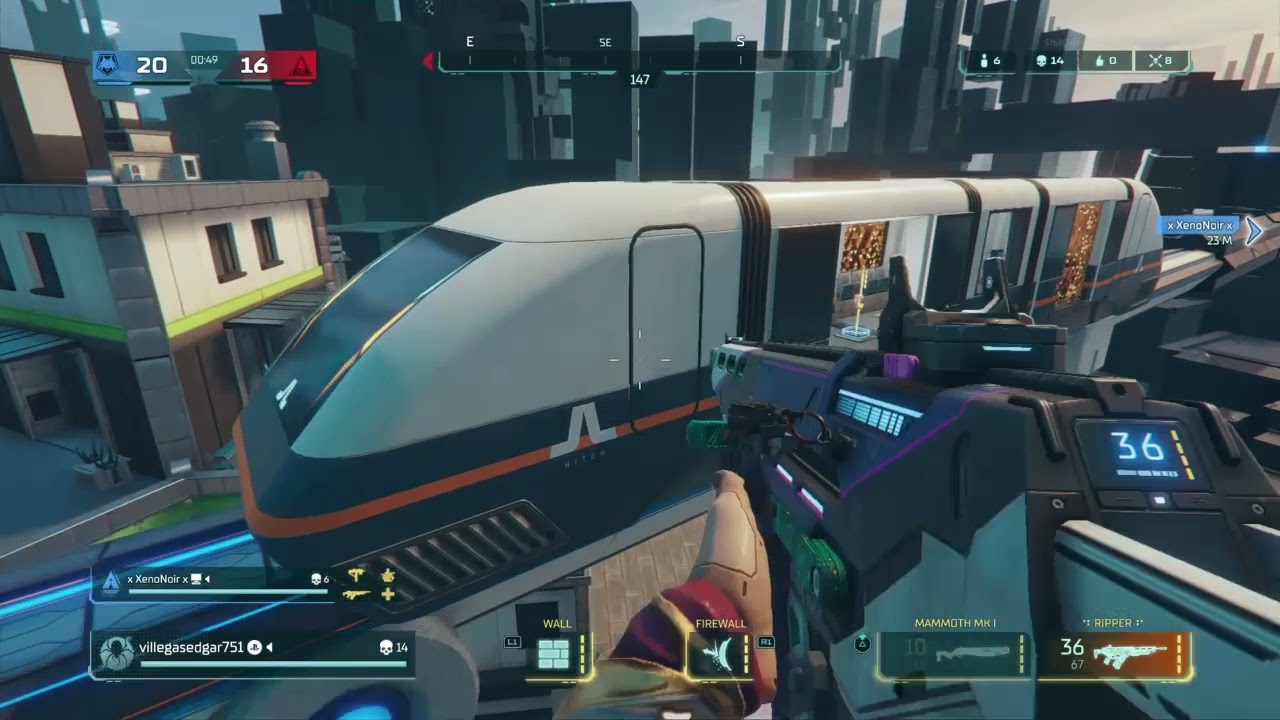 Hyper Scape multiplayer gameplay