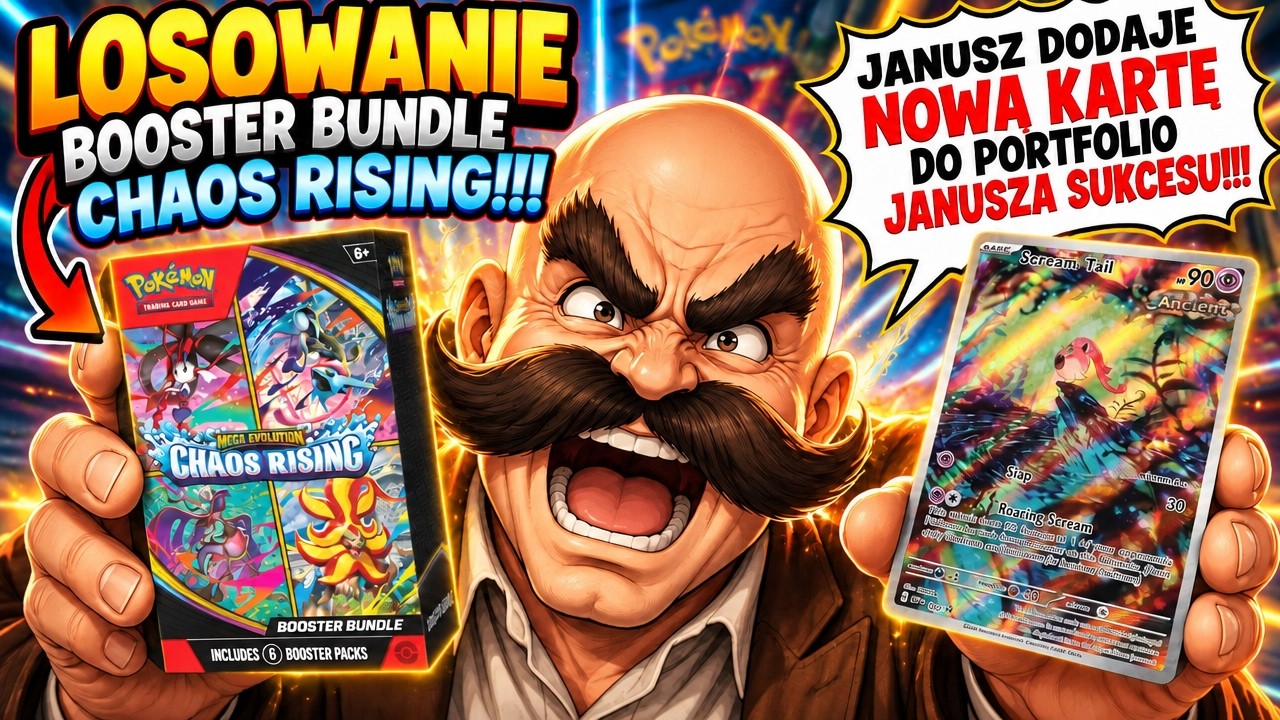 WIELKIE LOSOWANIE CHAOS RISING BOOSTER BUNDLE - PORTFOLIO JANUSZOWE  UPDATE !!!!