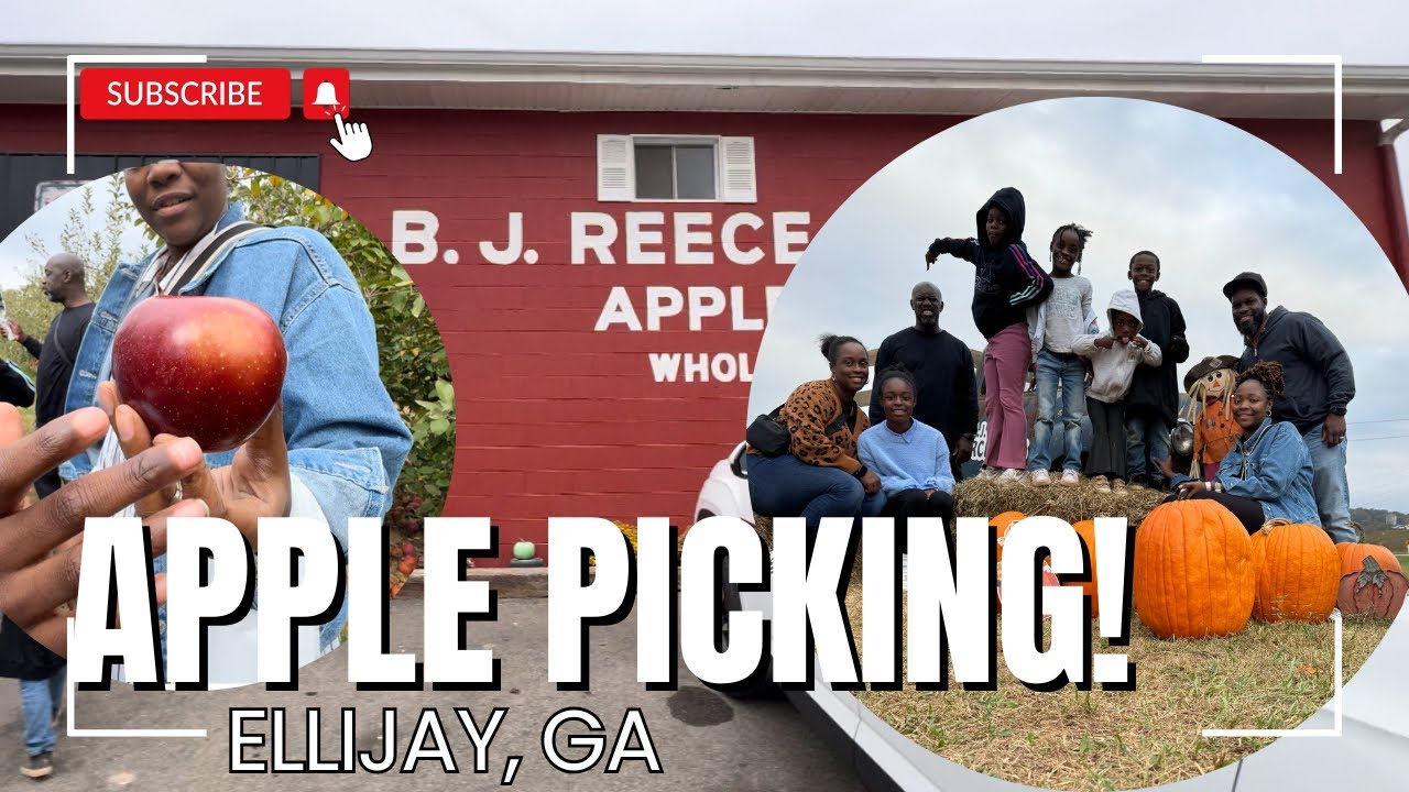 Picking Apples at BJ Reece Farm in Ellijay, Georgia!!