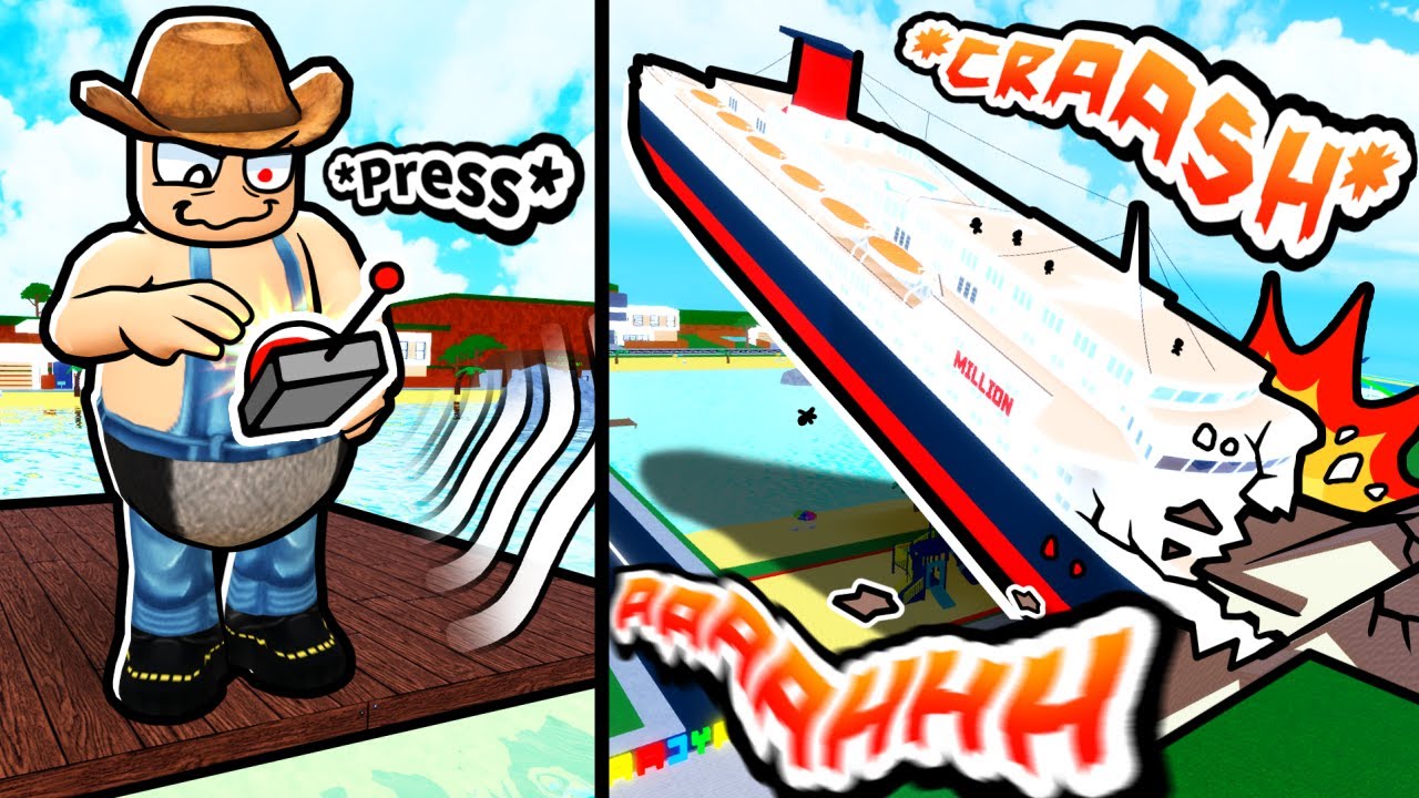 ROBLOX ADMIN vs CRUISE SHIP