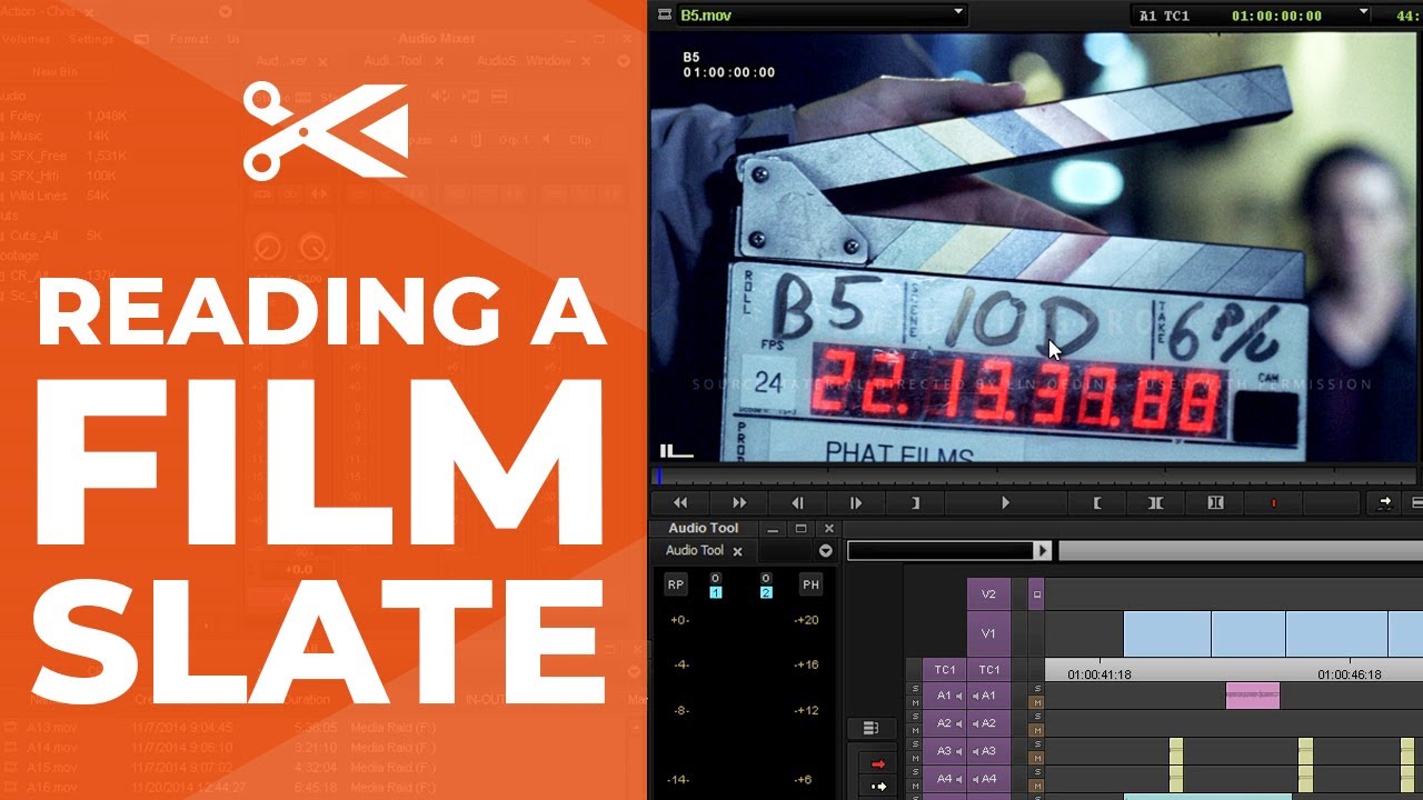 How to Read a Film Slate: Quick Editor's Guide