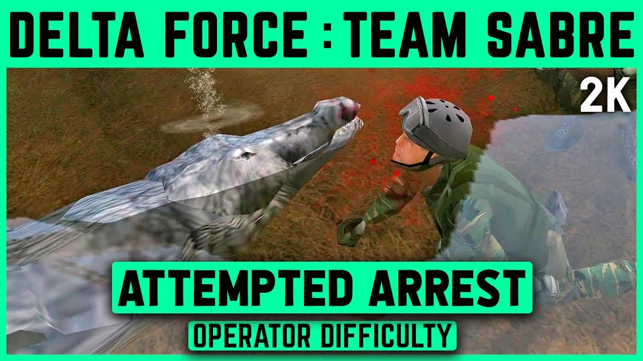 Delta Force: Black Hawk Down Team Sabre - Attempted Arrest - Operator - 1440p