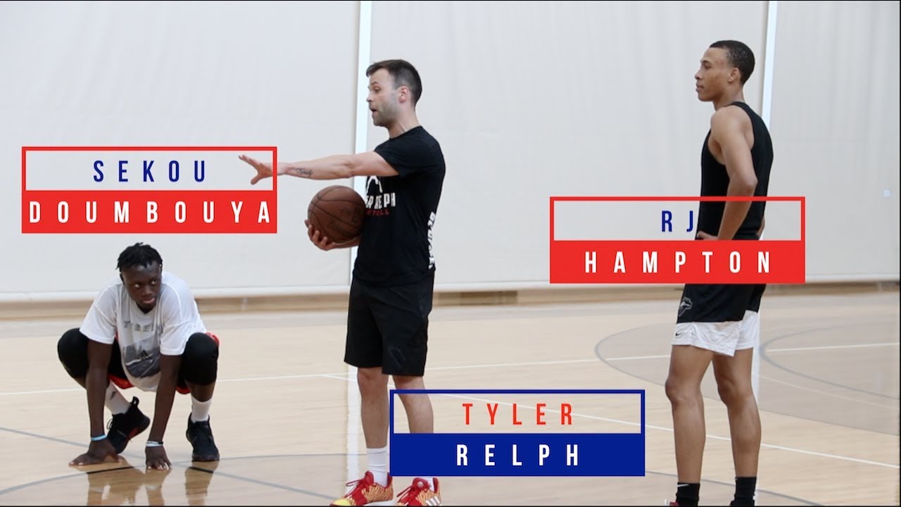NBA Draft Junkies | Sekou Doumbouya & RJ Hampton workout with Tyler Relph