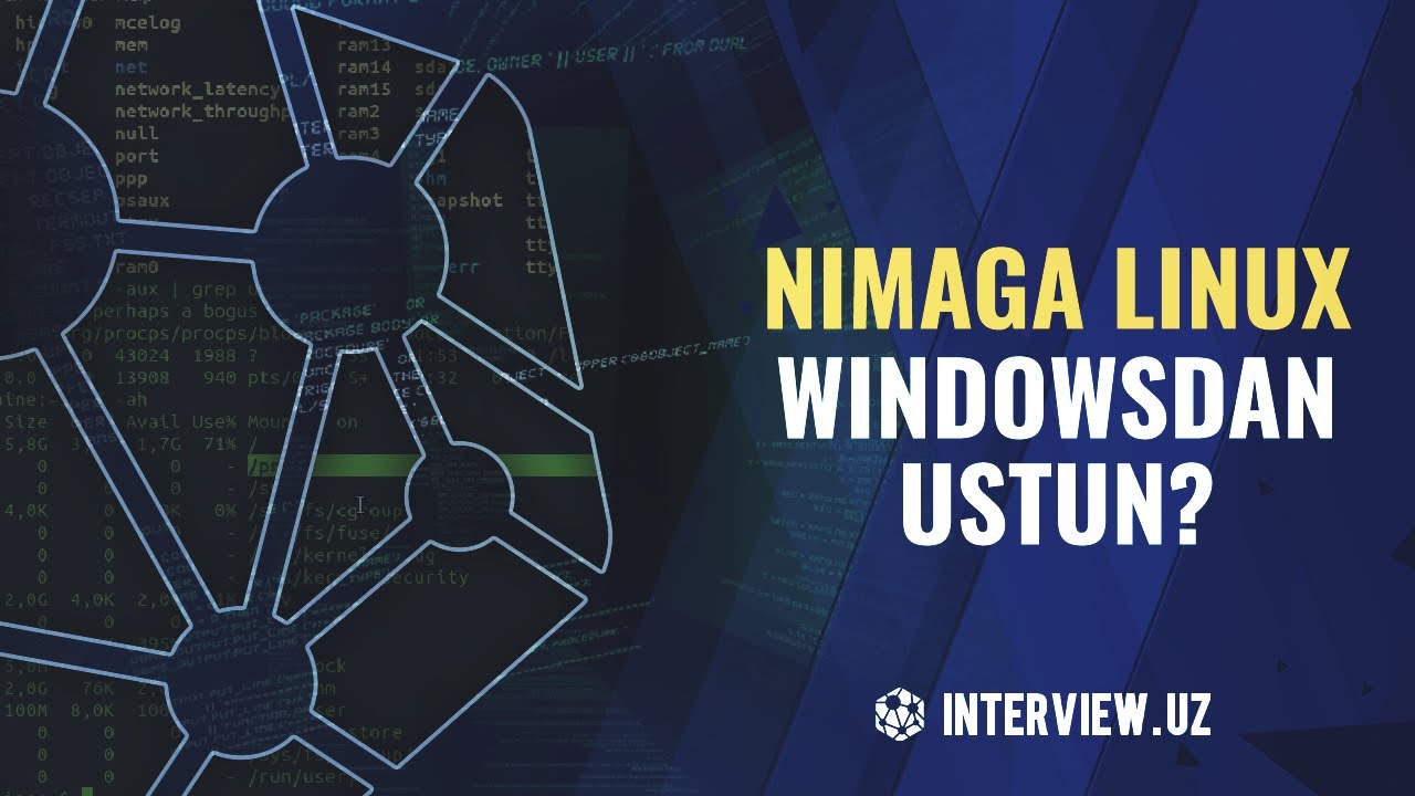 Nimaga Linux Windowsdan ustun? - Shukrullo Turgunov