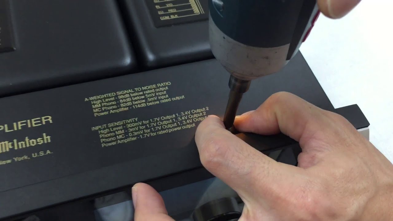 Mcintosh MA9000 meter