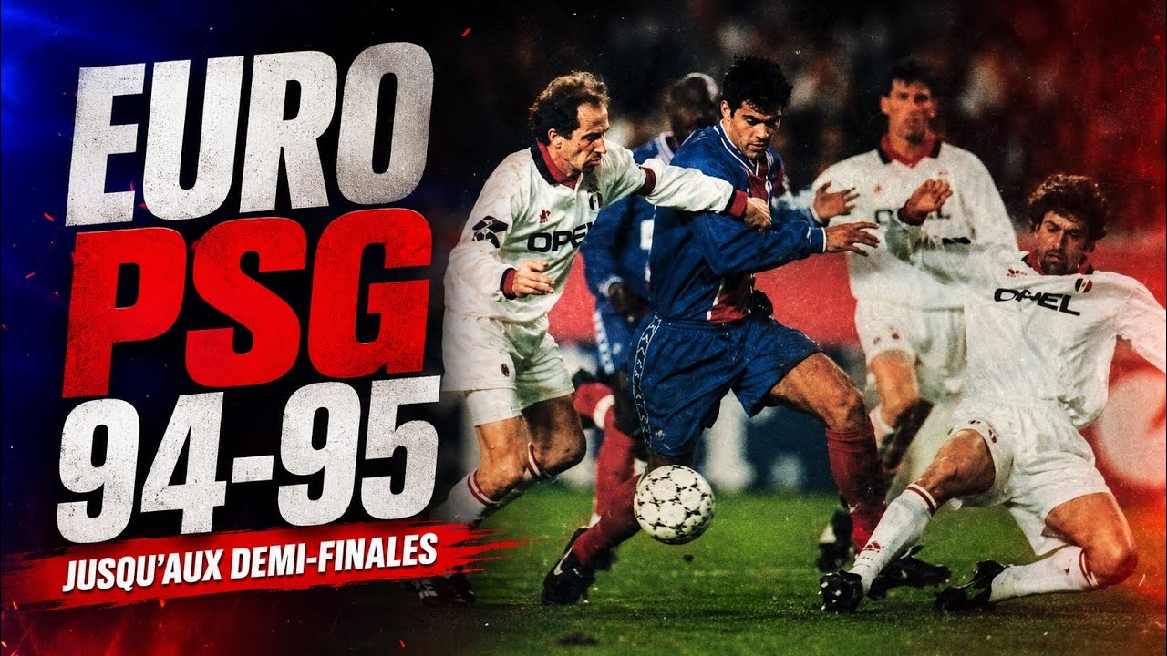EuroPSG 94-95 : L’épopée jusqu’au Milan AC 🔵🔴