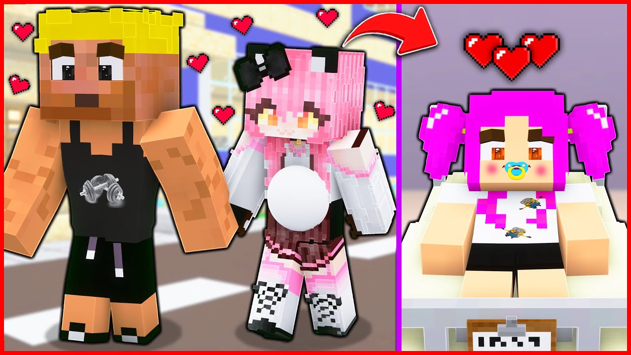 EFEKAN KASLI OLDU, BEBEĞİ OLDU! 😍 - Minecraft ZENGİN FAKİR HAYATI
