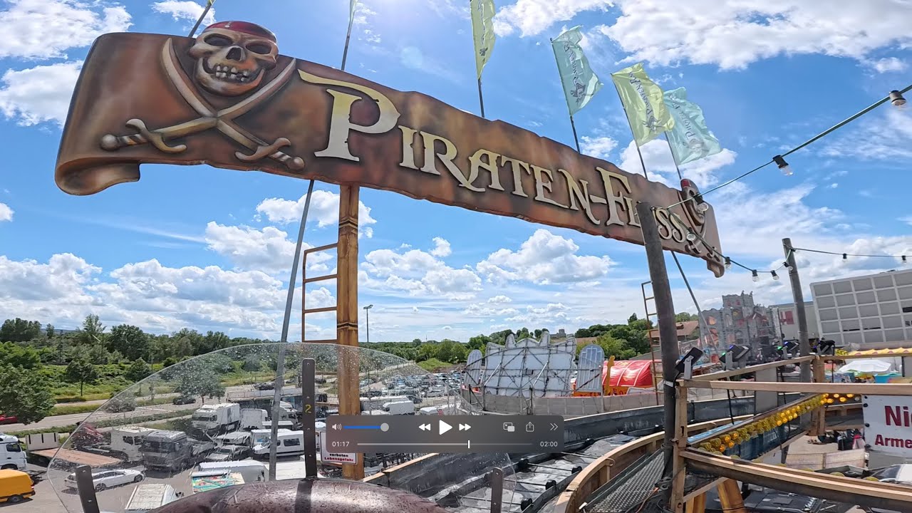 Piraten Fluss - Schneider (Onride) Video Frühjahrs Mess Karlsruhe 2024