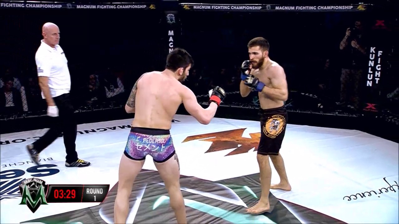 Carlo Pedersoli Jr. vs Orlando D'Ambrosio at Magnum Fighting Championship 1