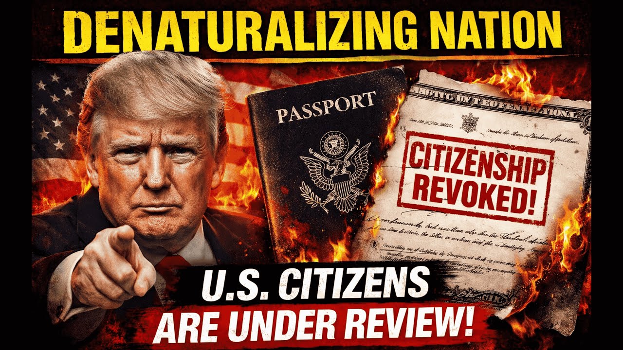 US IMMIGRATION NEWS: Trump’s Immigration Policy Targets US Citizens 2026 to Denaturalization NATION