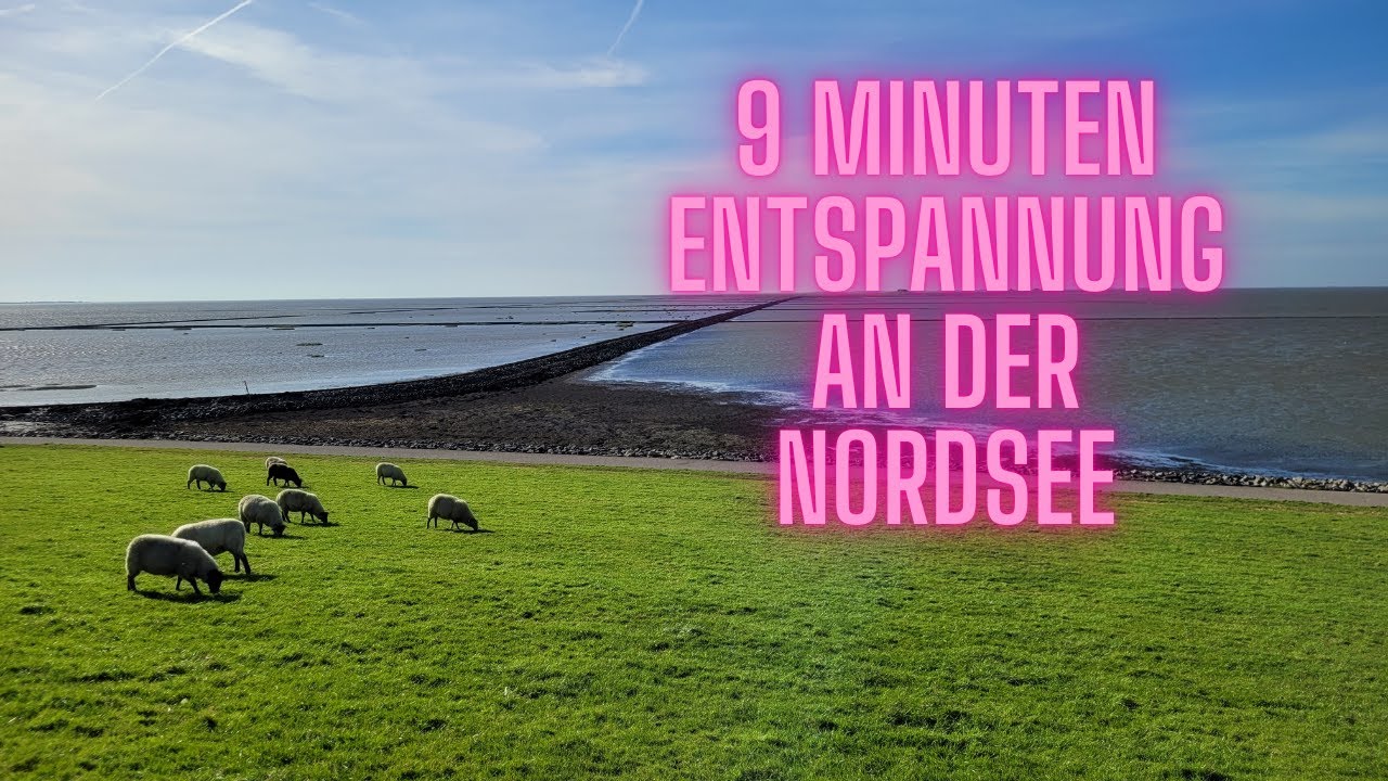 9 Minuten Entspannung an der NORDSEE - Nordstrand 2024