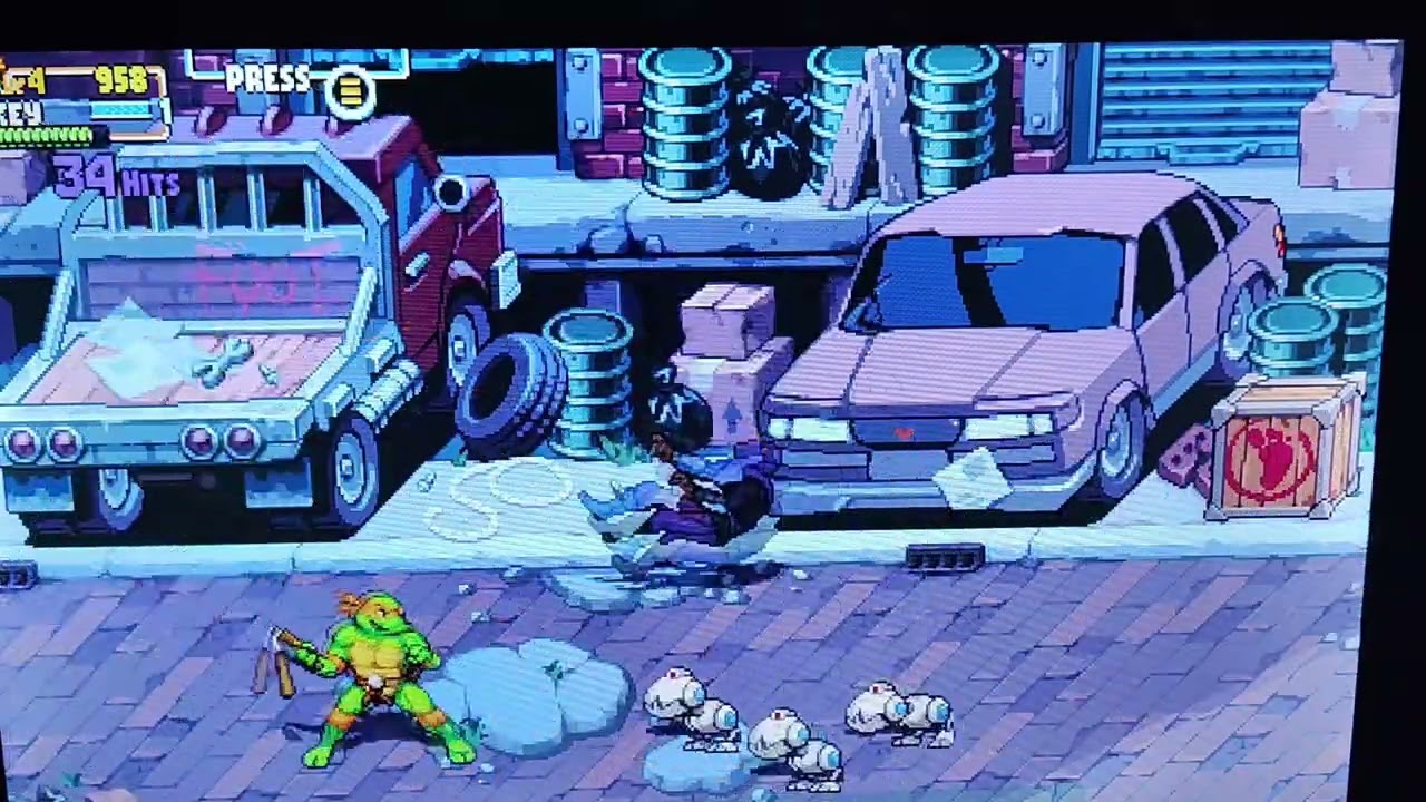 Teenage Mutant Ninja Turtles Shredder's Revenge Gameplay Xbox Series X Part 3 #tmnt