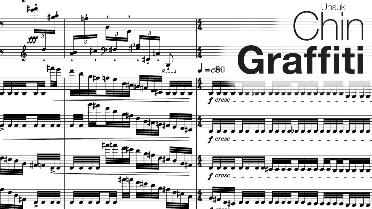 Unsuk Chin - Graffiti (2013)