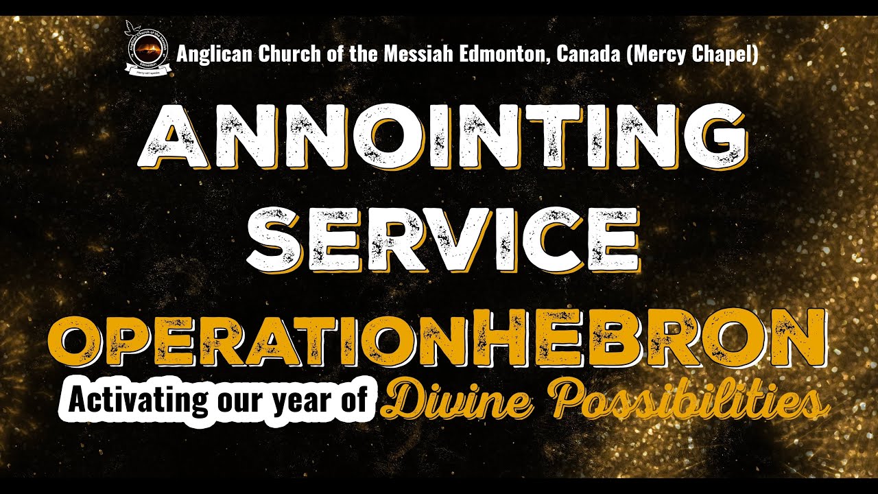 Anointing Service - Operation Hebron | January 18, 2026 | Livestream